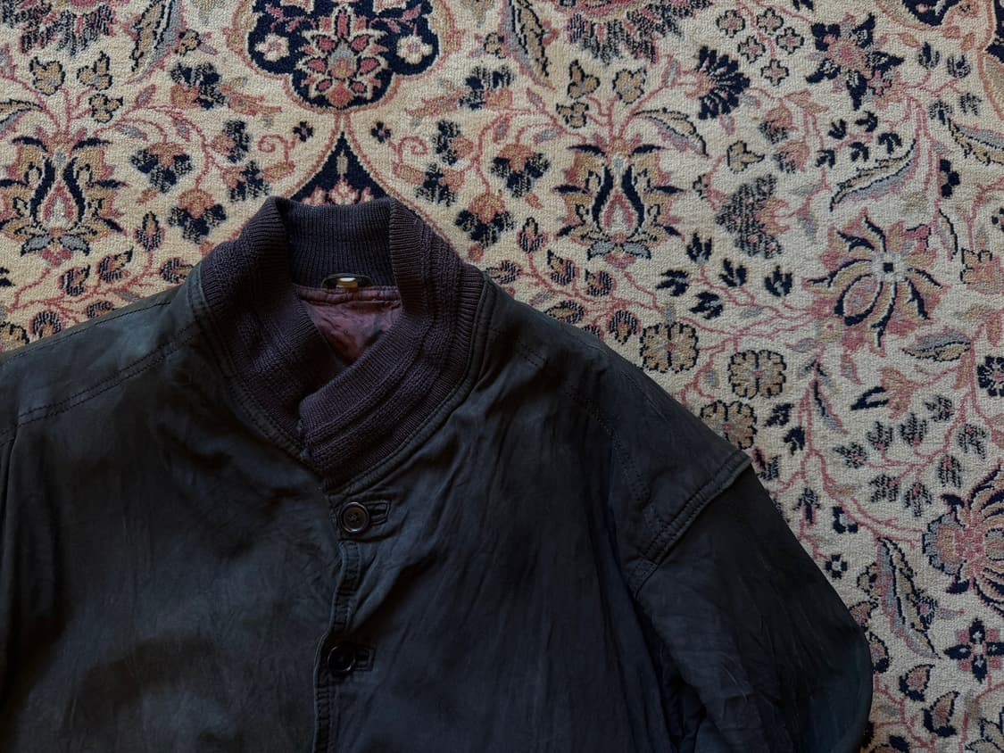 이태리 VTG 레더 해링턴 자켓 100 상품이미지3