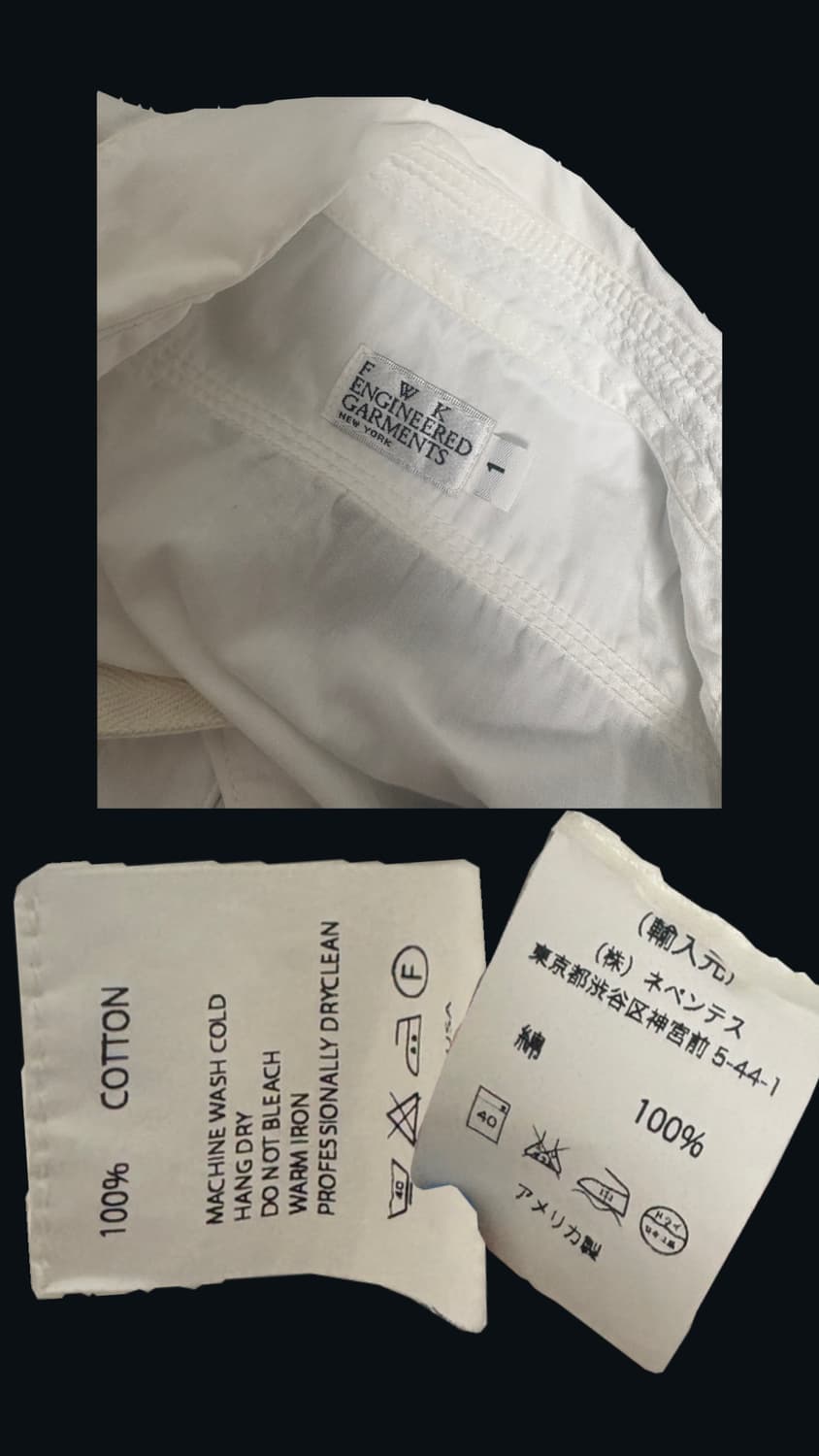 엔지니어드 가먼츠 셔츠 상품이미지3