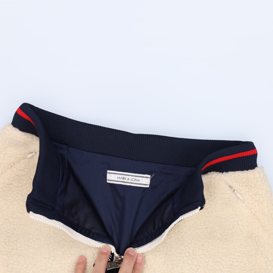 [36] 마크앤로나 여성 골프 보아 플리스 스커트 치마 1204HR2 상품이미지3