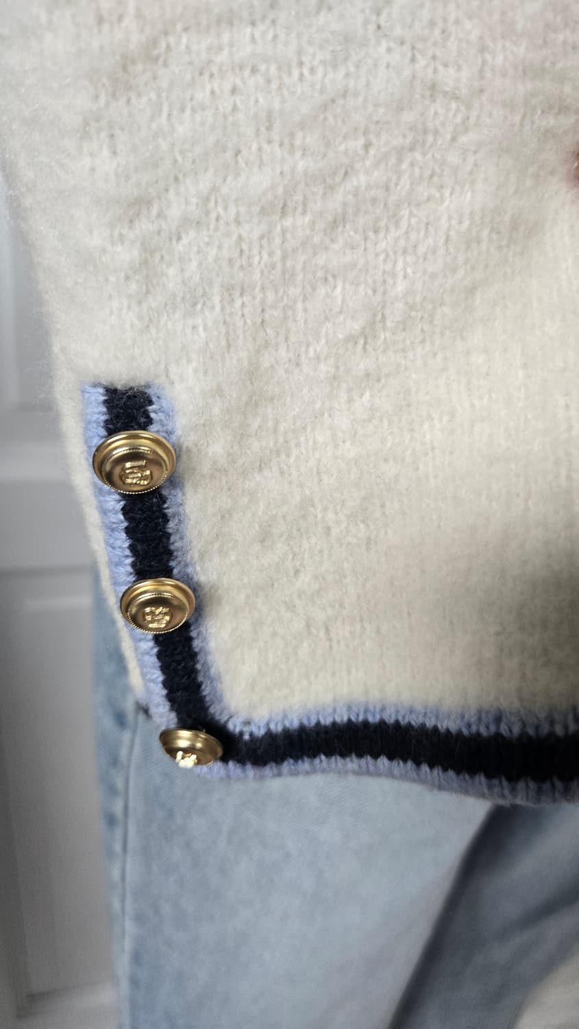 유라고 니트가디건 상품이미지5