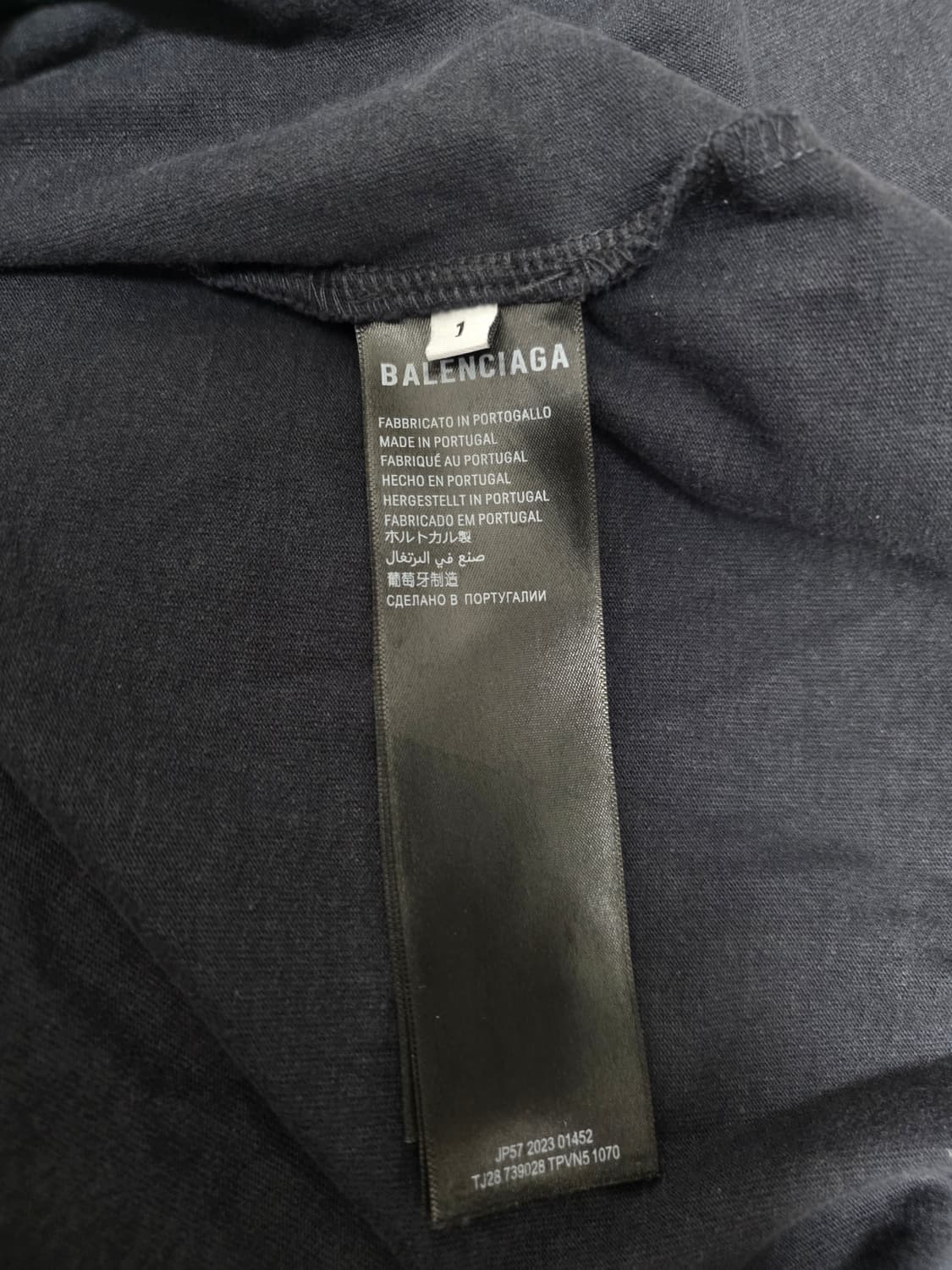 발렌시아가 롱슬리브 1 가슴단면 65.5cm 상품이미지6