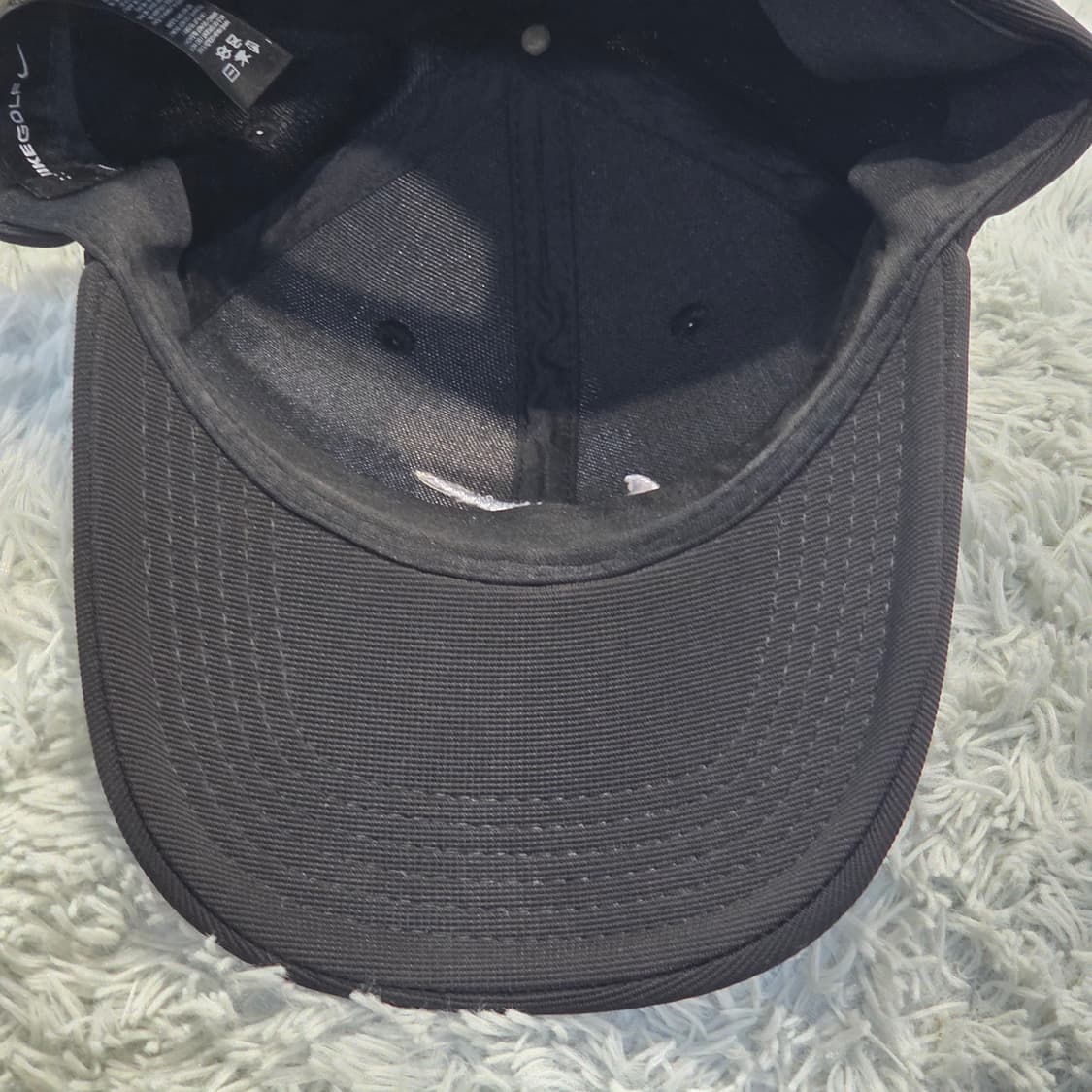 p6-9:나이키 골프 스우시 클래식 캡 블랙 (56-60) 상품이미지7