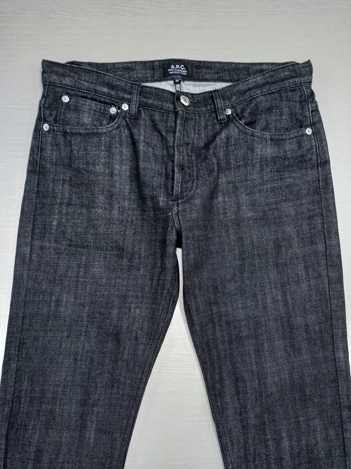 29 A.P.C Macau 슬림일자진 블랙 29-524 상품이미지3