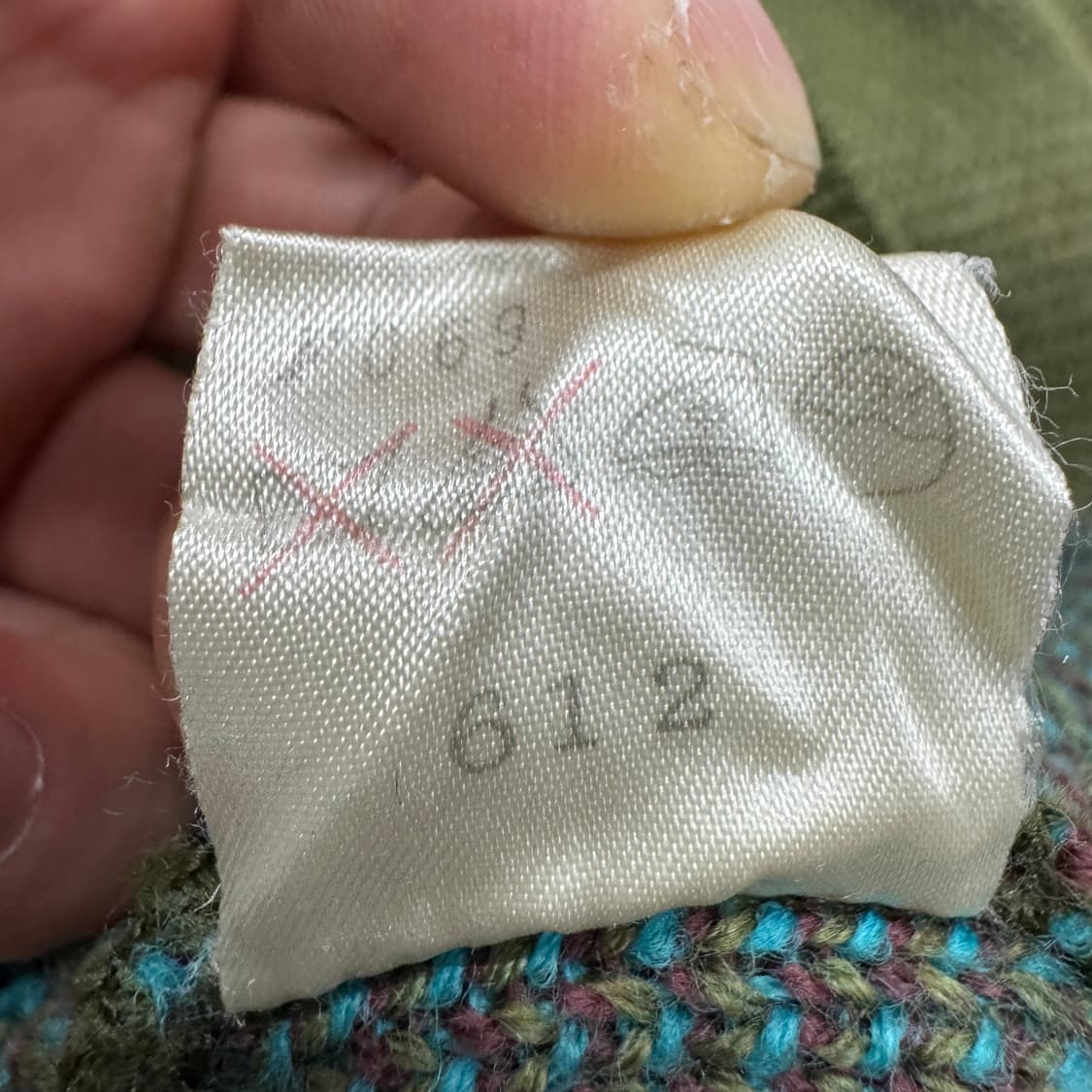 입생로랑 90s 제팬 에스닉 니트  상품이미지6