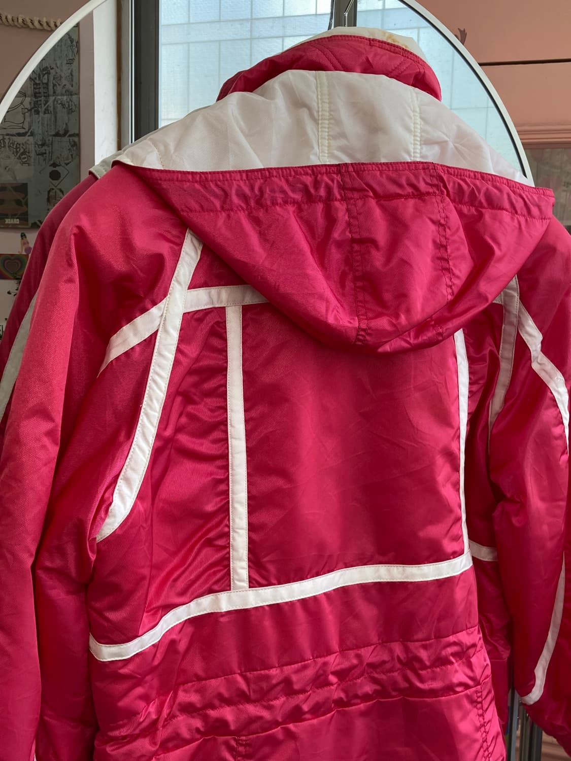 빈티지 핫핑크 스키 점퍼 상품이미지7