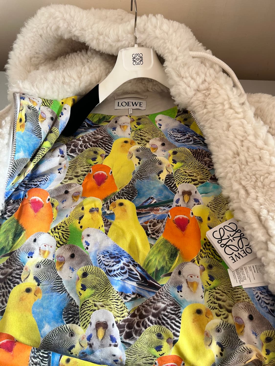 로에베 오버사이즈 무스탕 코트 상품이미지9