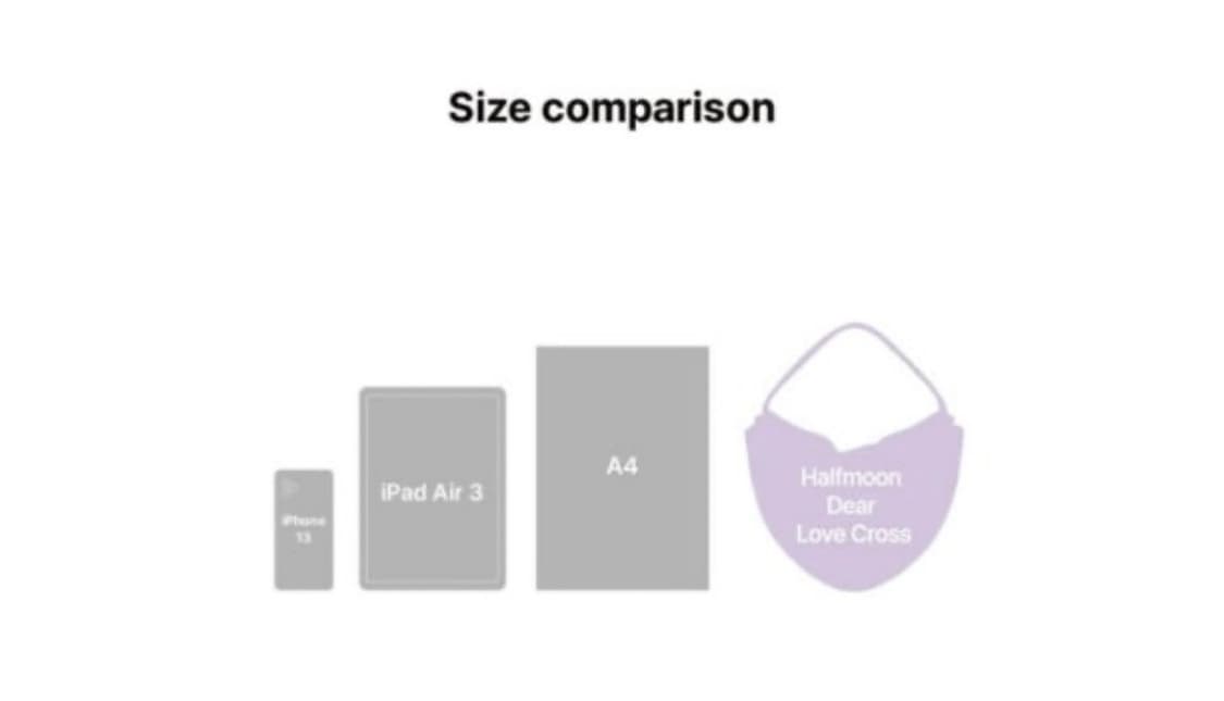 분크 디어러브 크로스백 상품이미지5