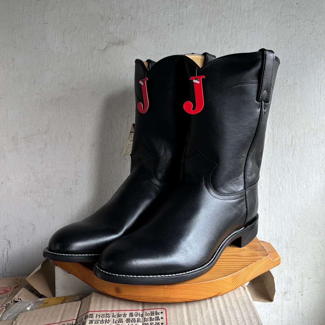 저스틴 justin 웨스턴 부츠 9.5E (270~275) 상품이미지1