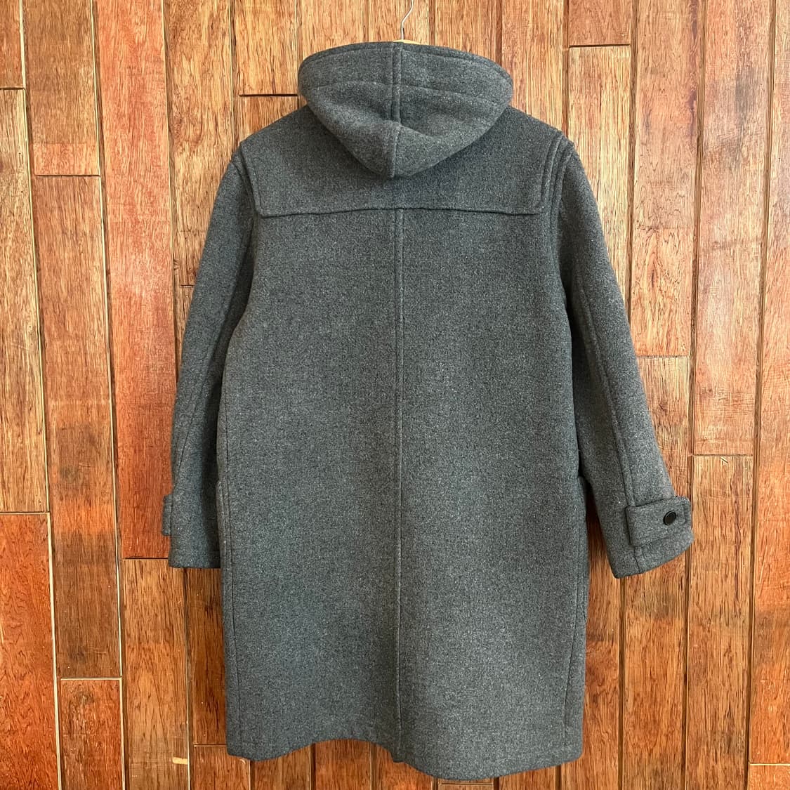 japan vintage 울 더플 롱 코트 상품이미지2