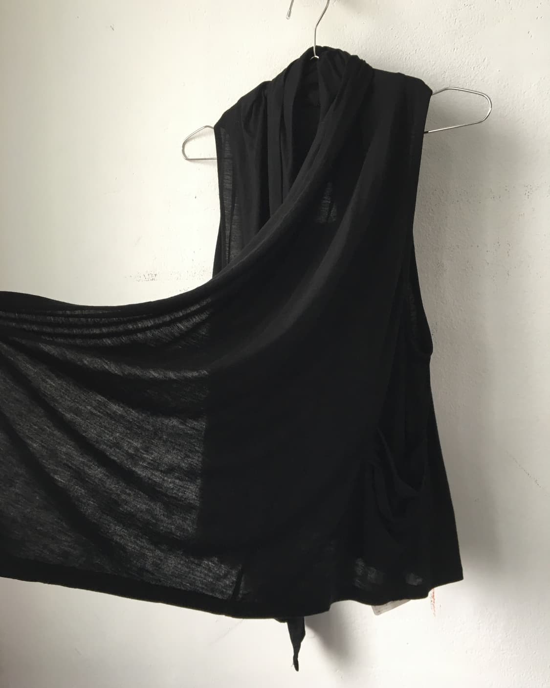 Drape open vest 상품이미지3