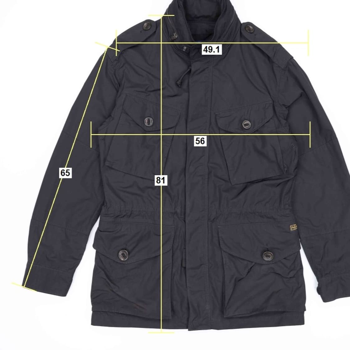 [M] 신형 폴로 랄프로렌 M65 사파리 필드 자켓 블랙 3864 상품이미지10