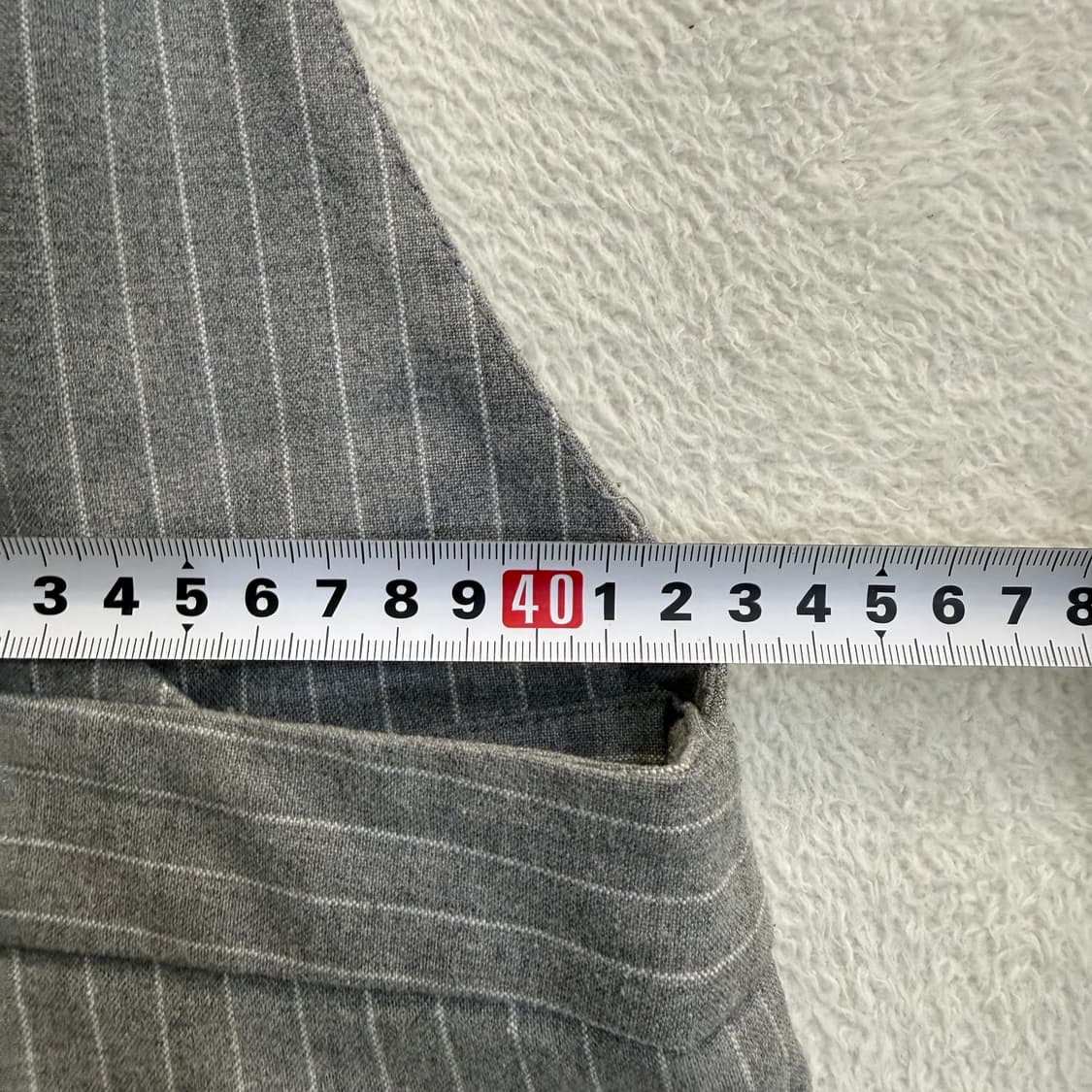 L 자라 핀스트라이프 점프수트 0518T 상품이미지7