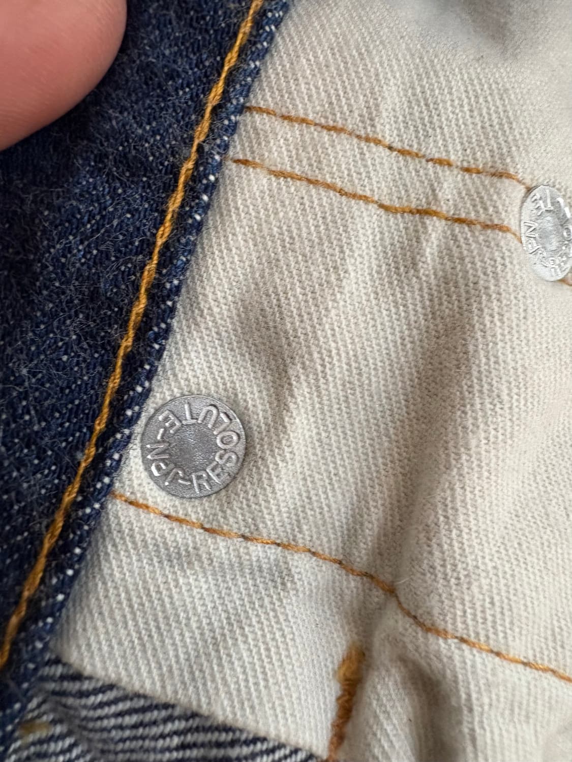 Resolute 710 selvage Denim pant. 상품이미지4