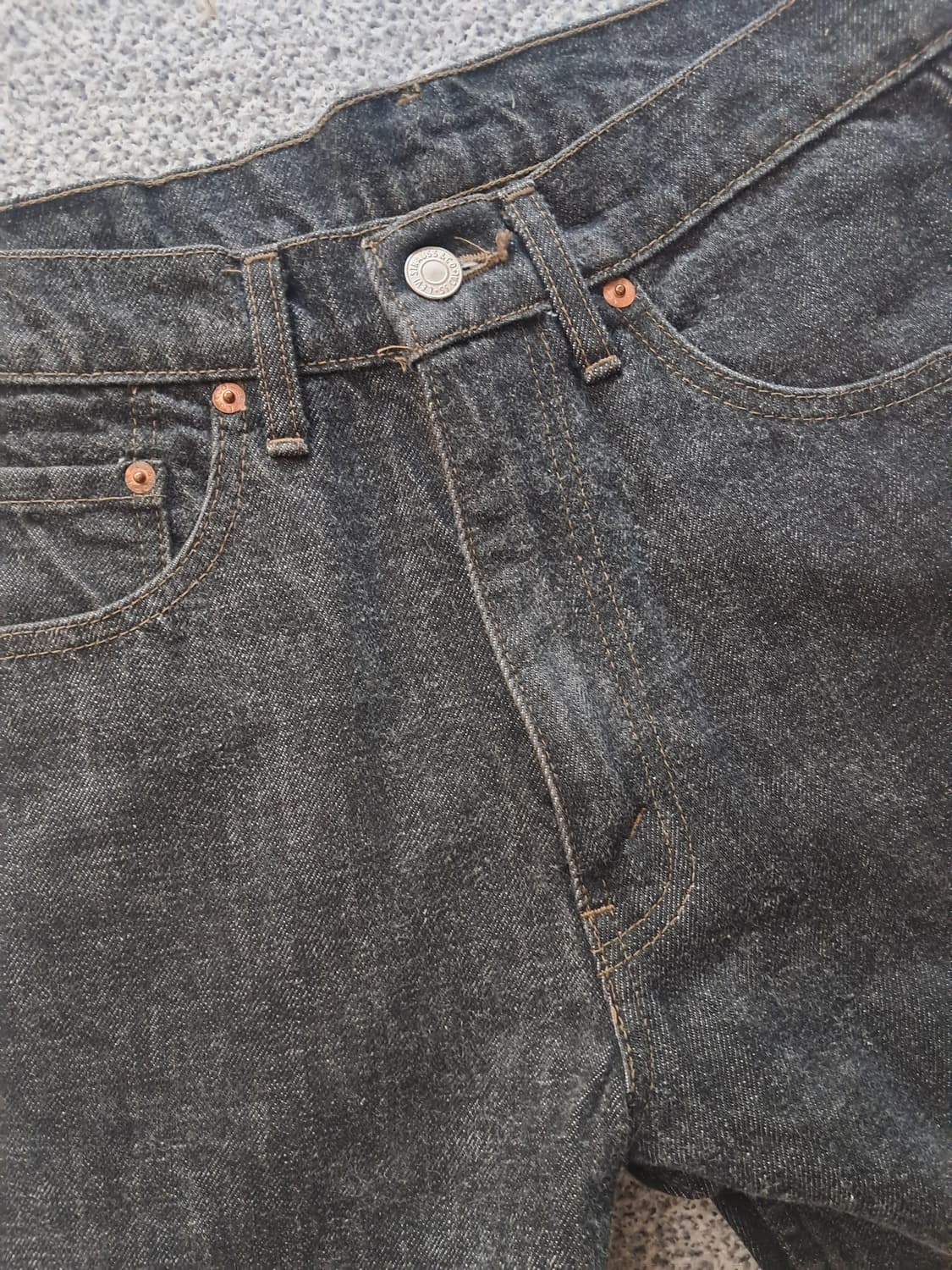 리바이스503 블랙진 상품이미지2