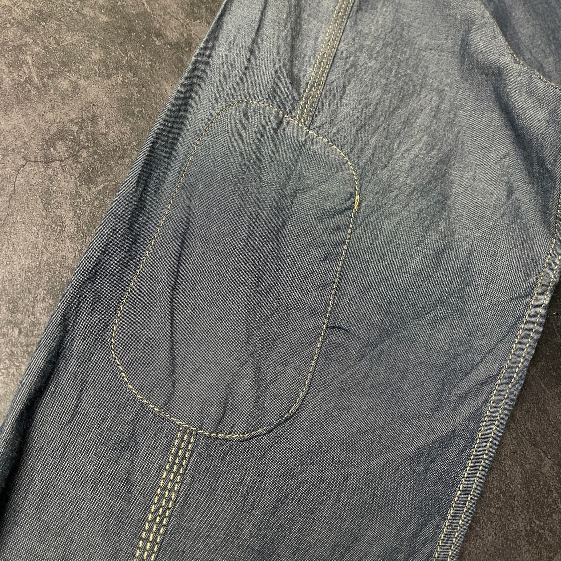 BRITCHES 빈티지 코튼 샴브레이 워크 셔츠 A00627 상품이미지9