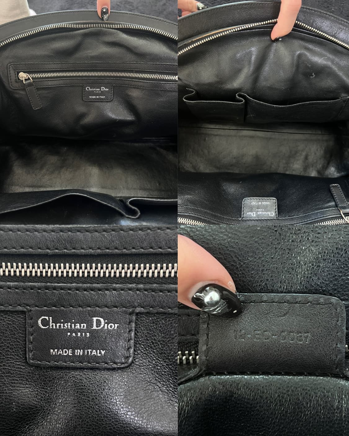 디올 마이 디올 레더 투포켓 토트백 상품이미지10