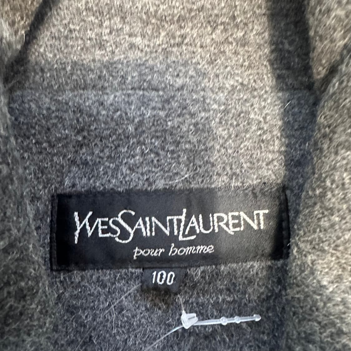 [YSL] 입생로랑 pour homme 빈티지 울 하프 코트 상품이미지4