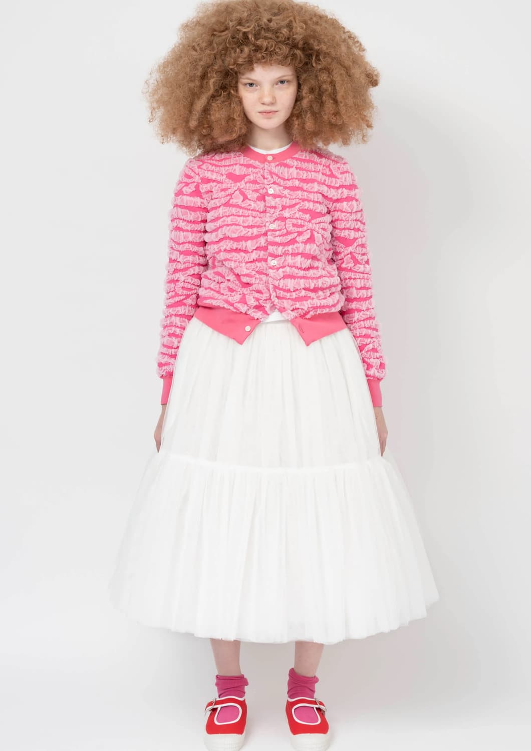 Pink Knit Cardigan 상품이미지1