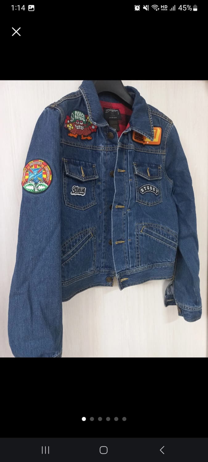 스투시 데님 자켓 판매합니다
사이즈는 M 레어템 상품이미지1