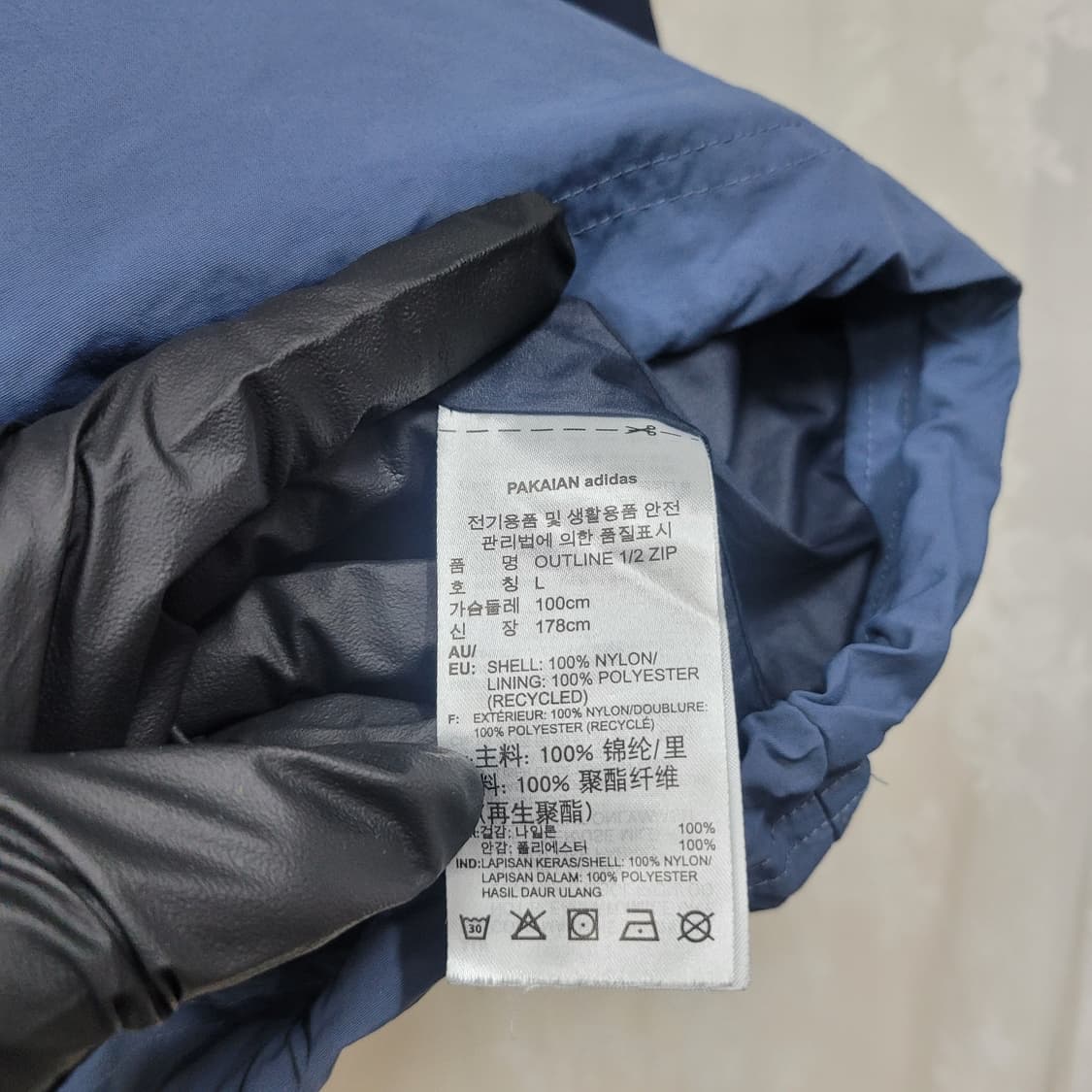 아디다스   반집업 후드 자켓  상품이미지9