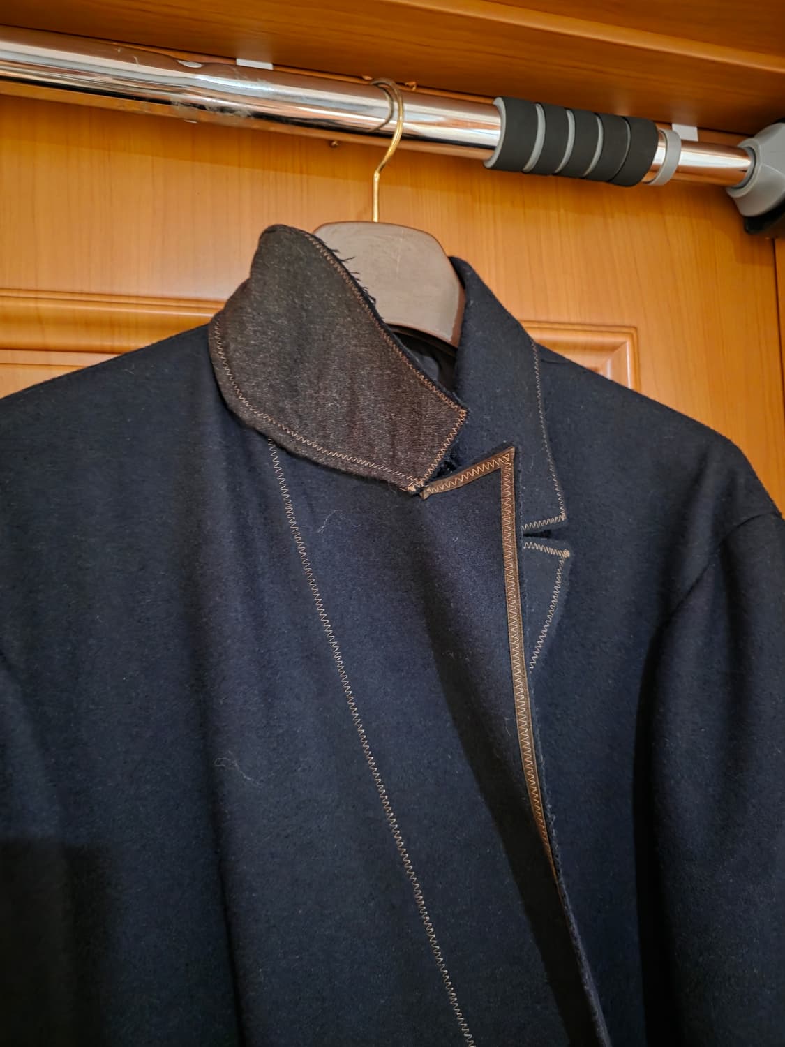 Kolor 컬러 더블 코트 자켓 캐시미어 3사이즈 상품이미지7