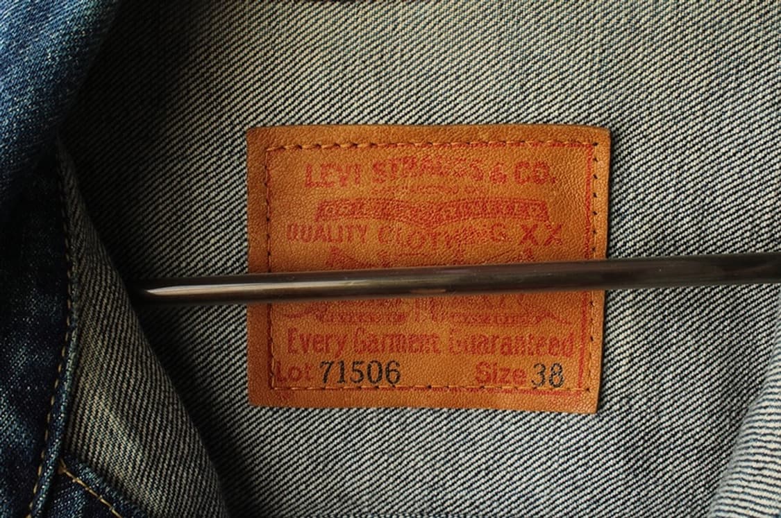 리바이스 빅 E 71506 1st 퍼스트 데님 트러커 자켓 상품이미지10