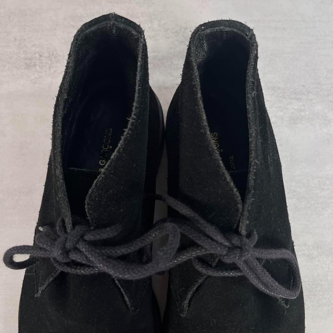 comme des garcons suade boots 상품이미지4