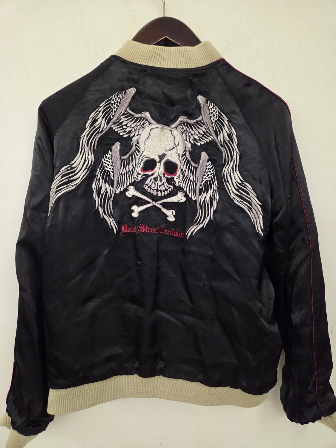 백스트리트 리버시블 크롤러 스컬 자켓 M사이즈 상품이미지6