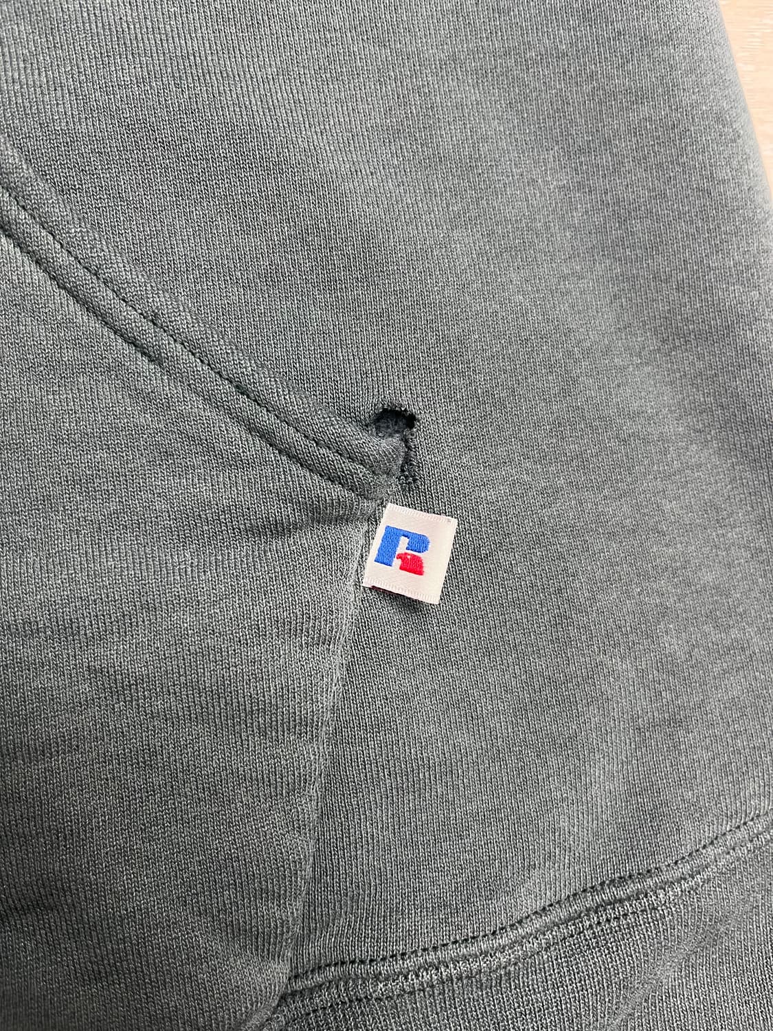 90s 빈티지 러셀 후드 L 상품이미지3