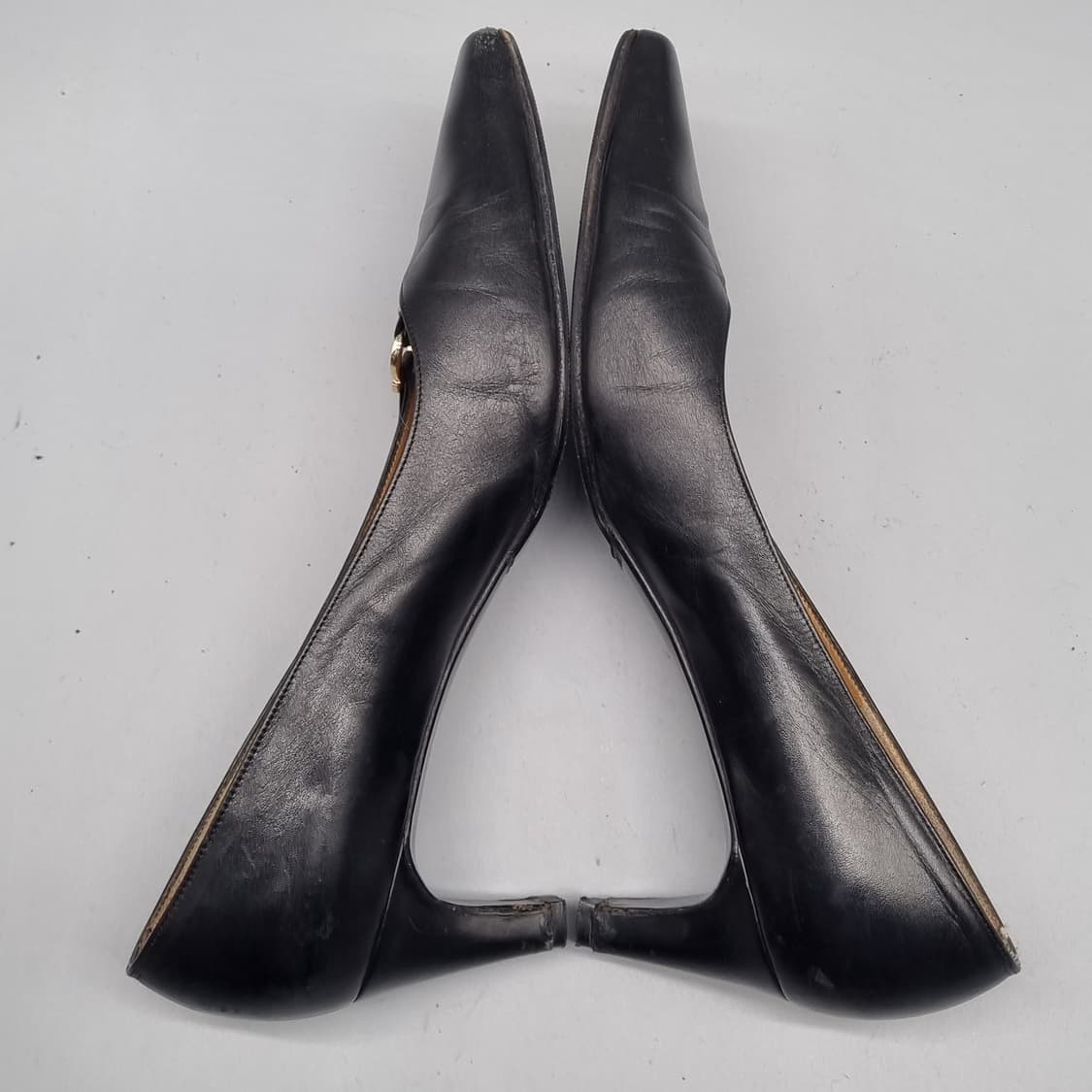 정품 페라가모 여성구두245 굽6 상품이미지5