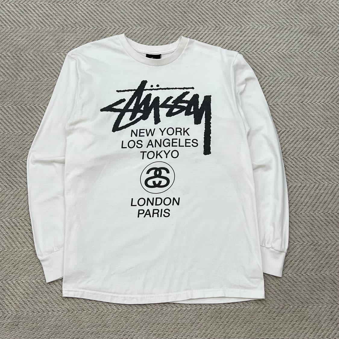 스투시 월드투어 롱슬리브 r3525 상품이미지1