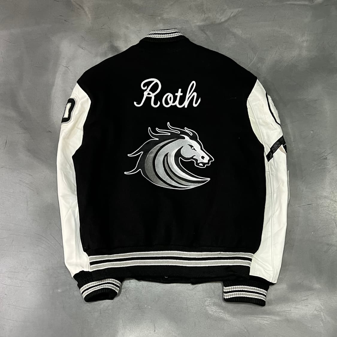  USA meca 레더 바시티 자켓 y14569 상품이미지2