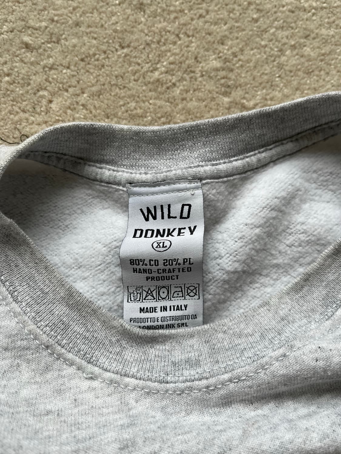 와일드동키 Bolt Wax 스웻셔츠 XL(105) 상품이미지4