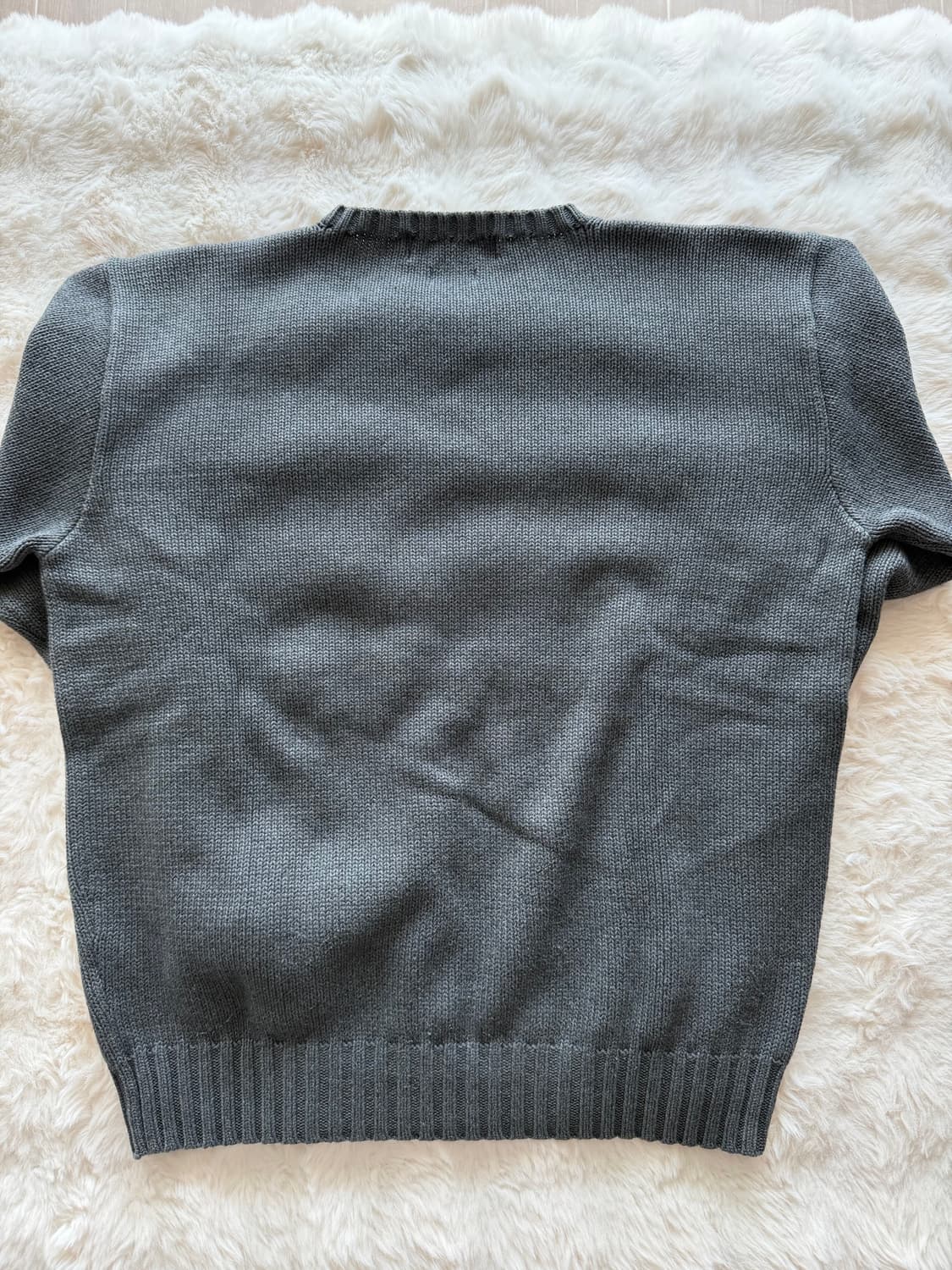 (M) 정품 폴로 크루넥 니트 상품이미지2