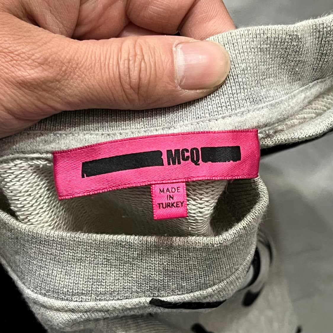  알렉산더 맥큐 패턴 스웻셔츠 +명품감정서 y15710 상품이미지6