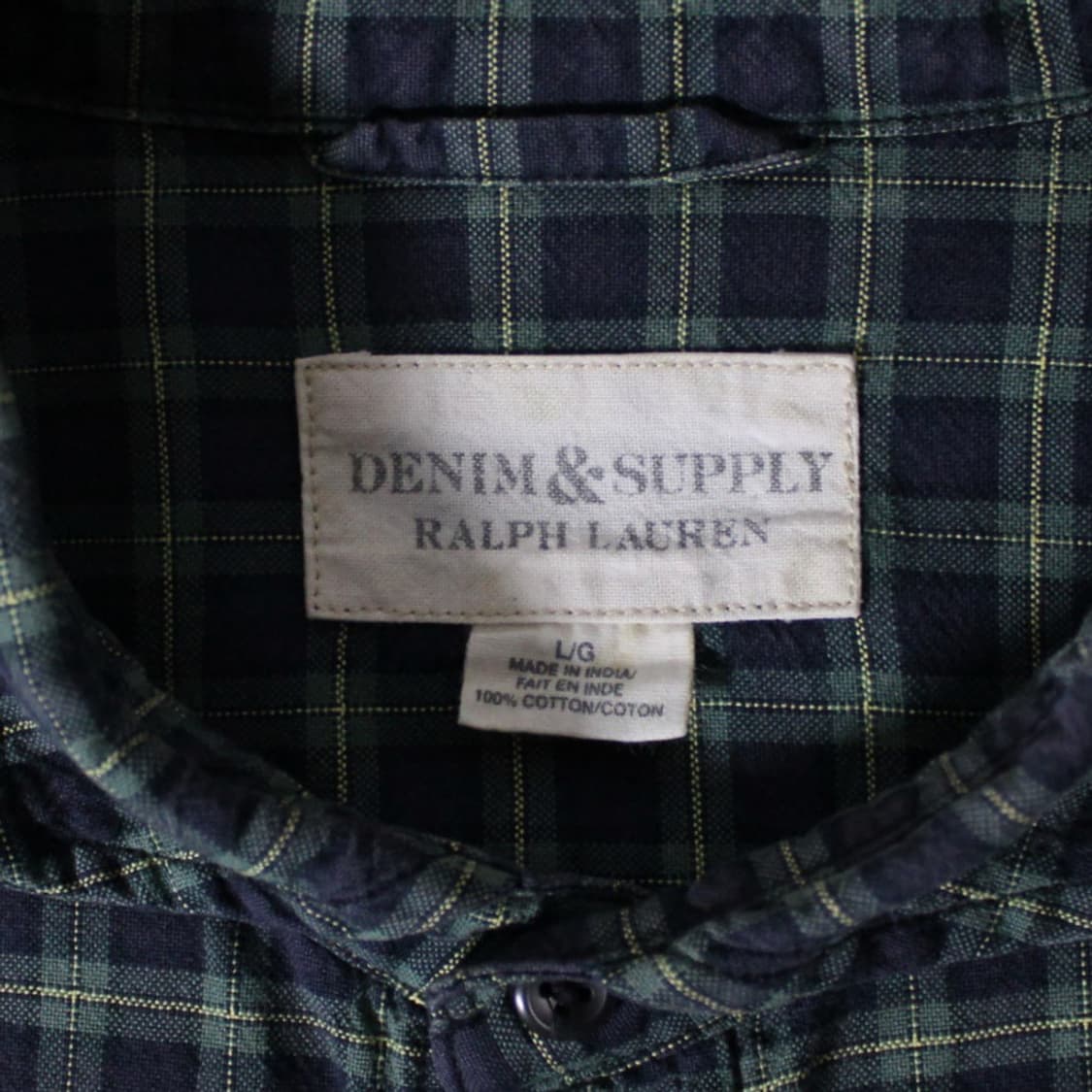 DENIM&SUPPLY 데님앤서플라이 깅엄 셔츠 상품이미지4