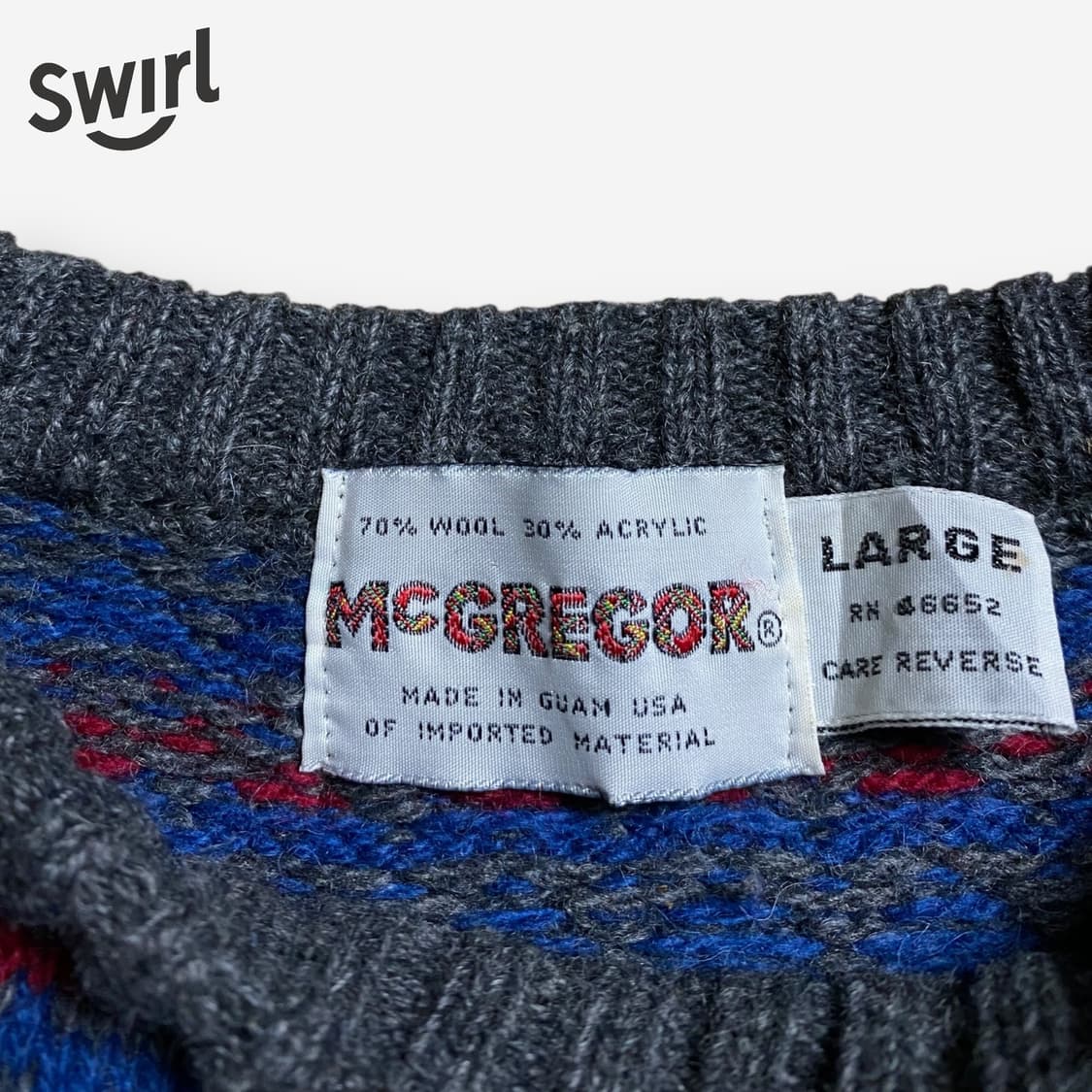 🌊80-90 McGregor wool knit 상품이미지6