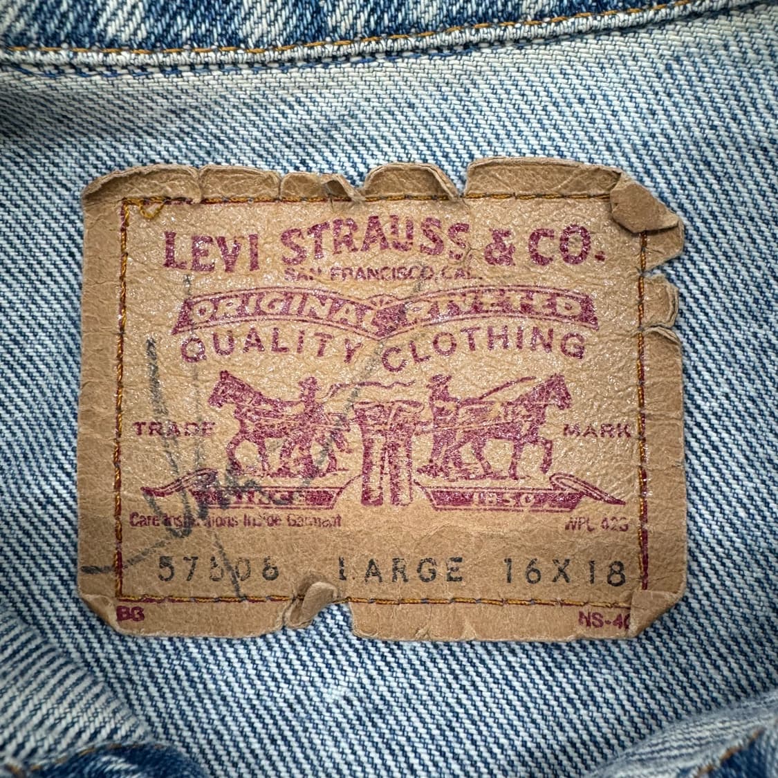 리바이스 데님 자켓  상품이미지4