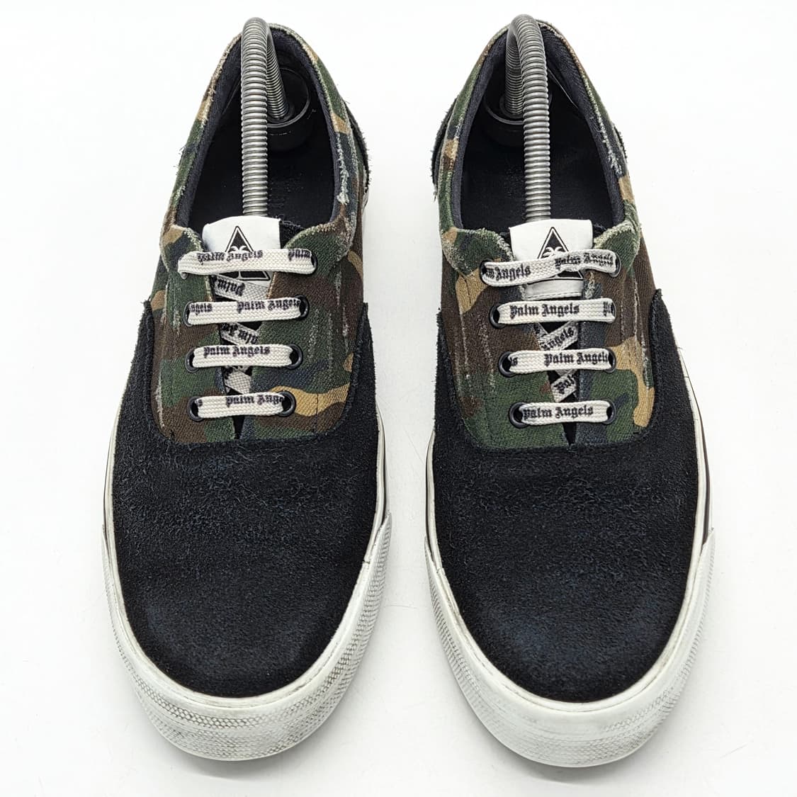 팜엔젤스 디스트레스드 스니커즈 카모/블랙 (43) 상품이미지5