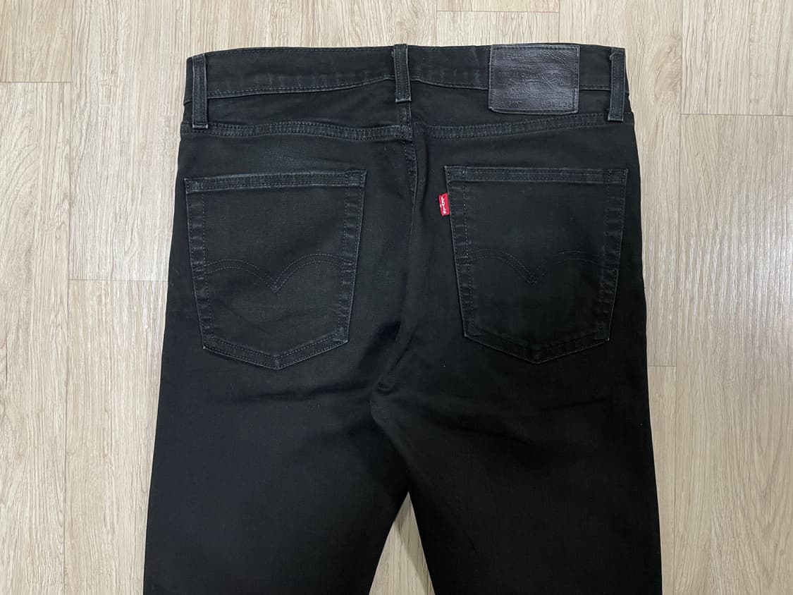 30~31) 리바이스 매장판 빅E 프리미엄 510 슬림핏 블랙진 데님팬츠 상품이미지8