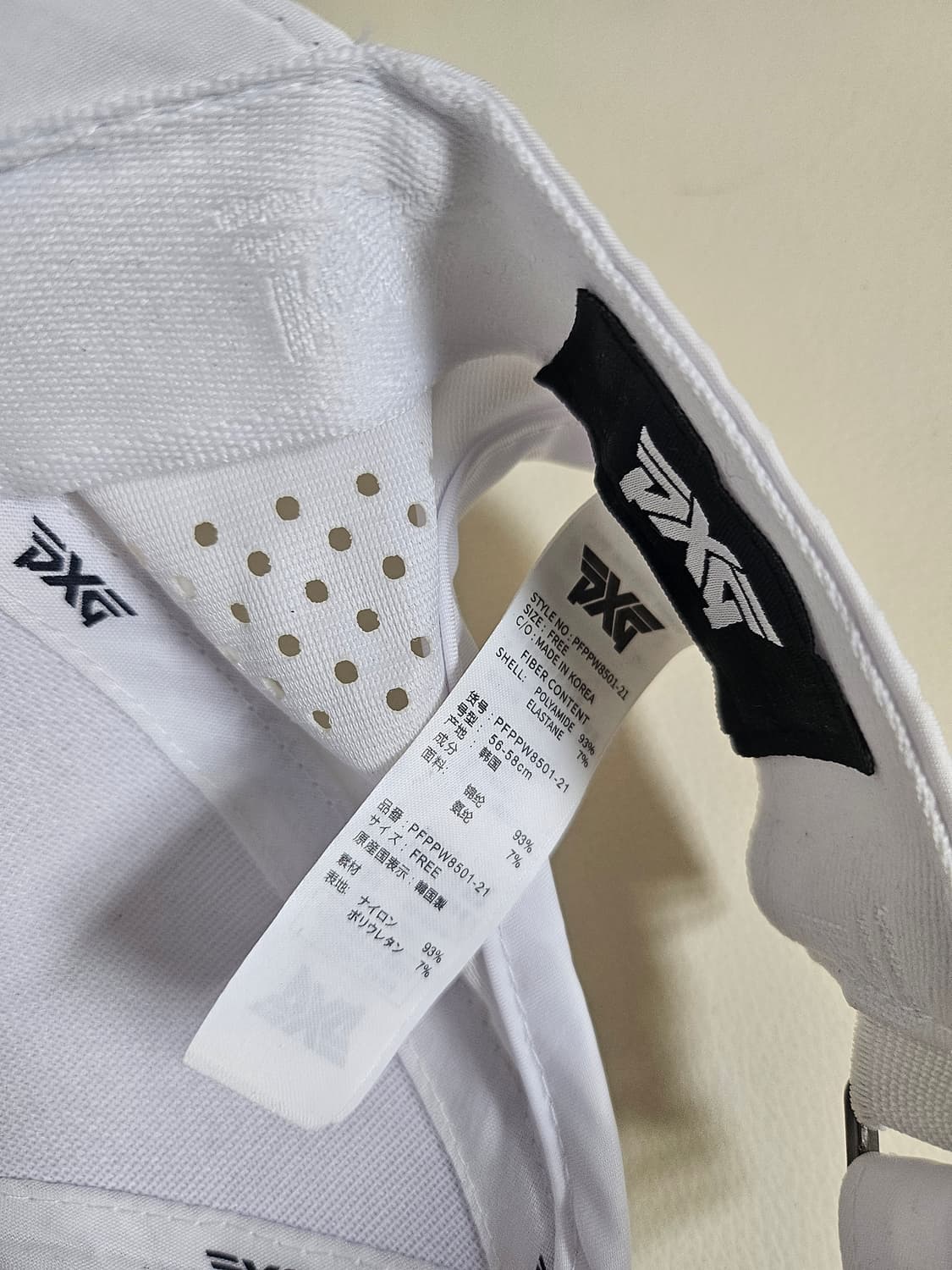 Pxg정품 캡모자 새것 상품이미지2