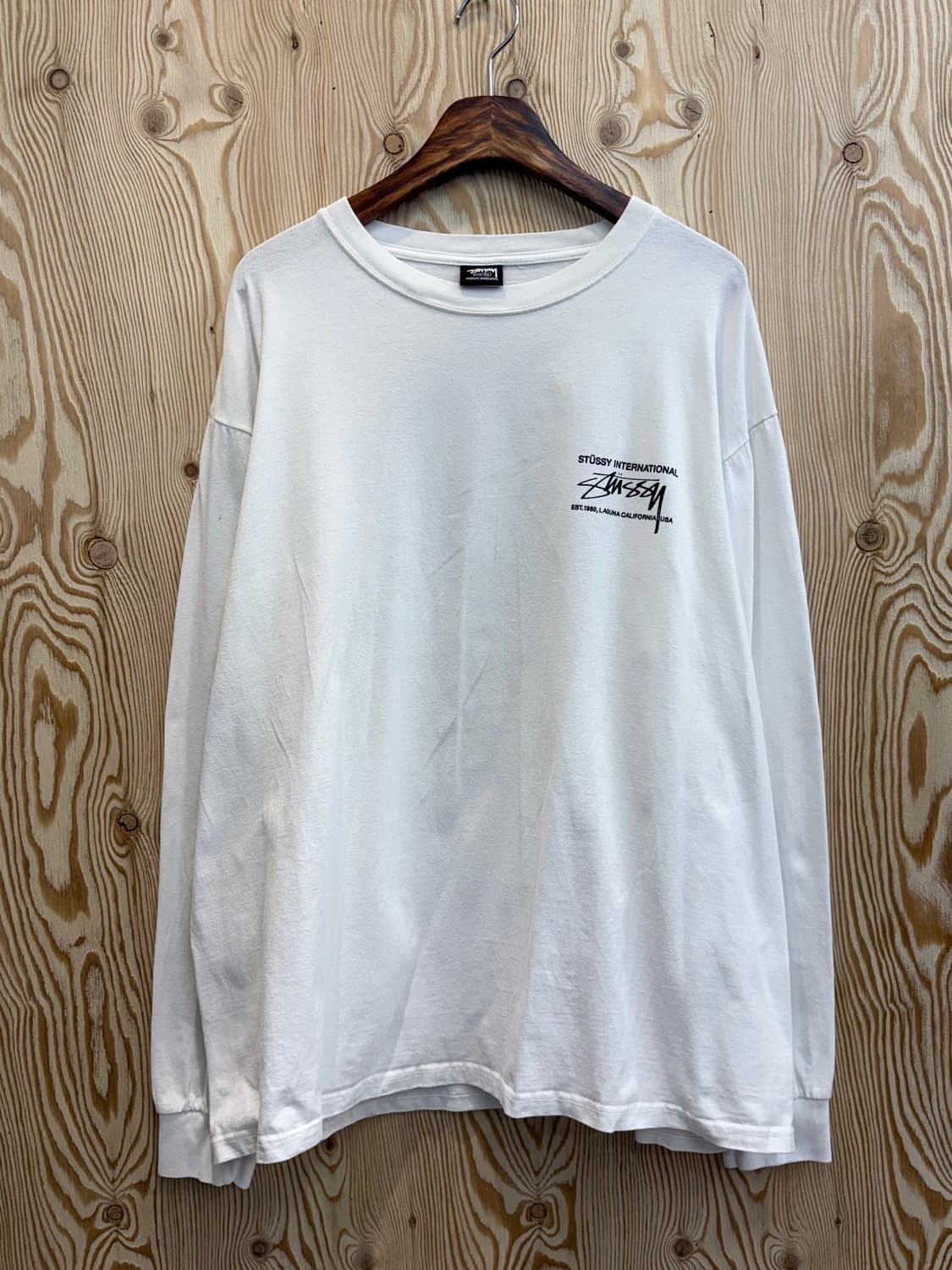 스투시 스무스 인터내셔널 롱슬리브 상품이미지1