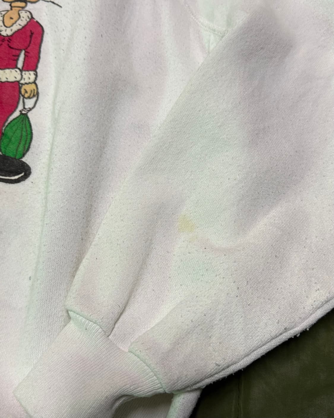 90's 헤인즈 크리스마스 그래픽 스웻셔츠 XL 상품이미지4