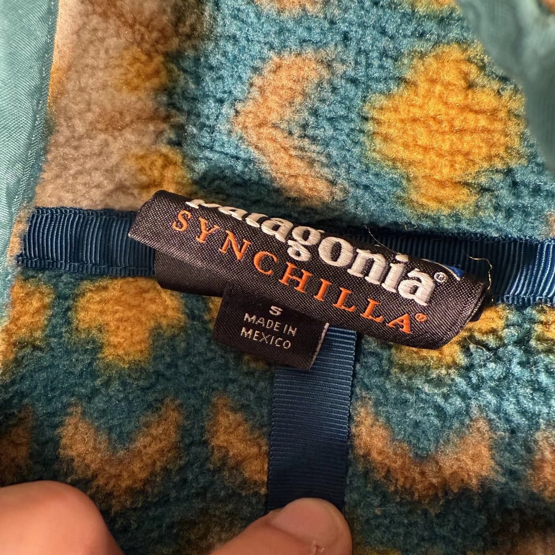 90s 파타고니아 신칠라 스냅-티 플리스 풀오버 상품이미지7