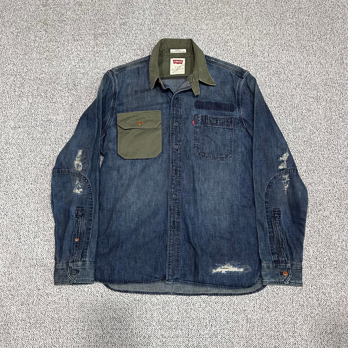 리바이스 데님셔츠 상품이미지1