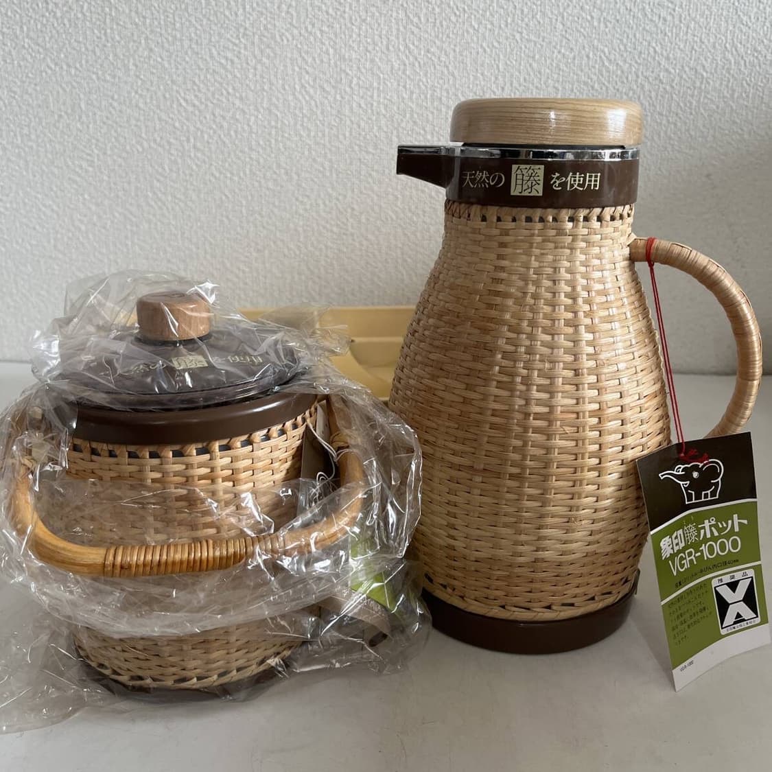 [정품] 새상품) 조지루시 라탄 보온병 1.01L 물병 주전자 상품이미지3