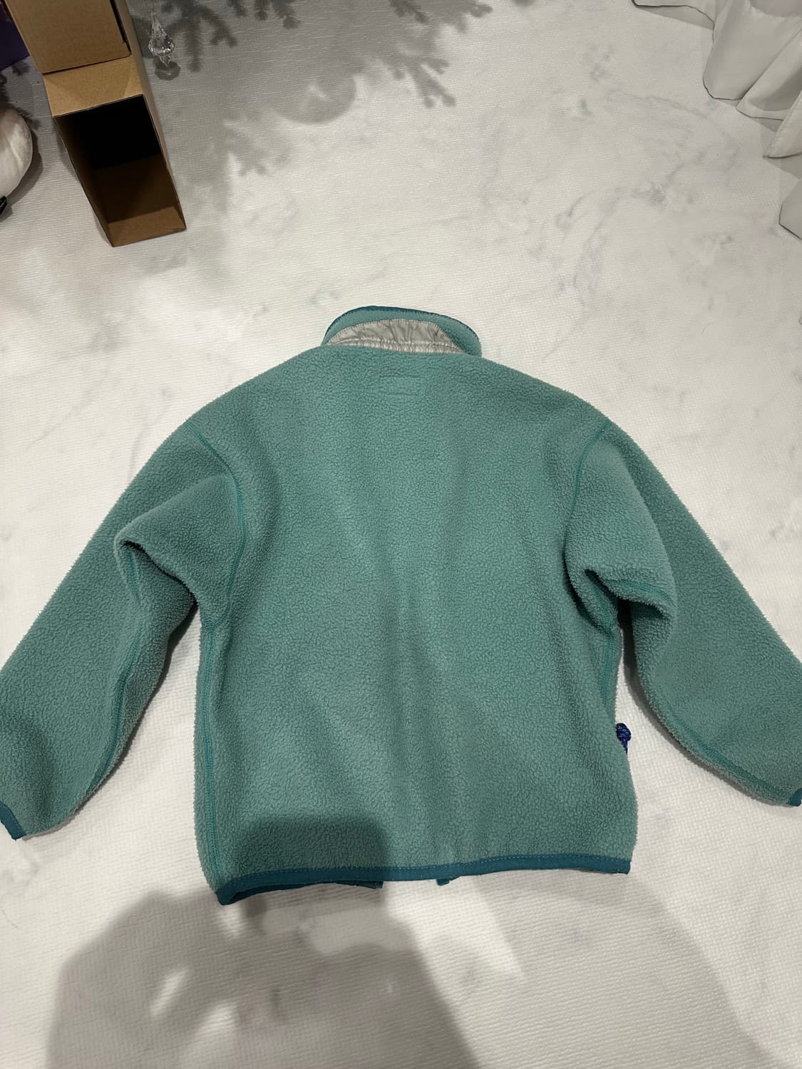 90s 파타고니아 플리스 스노우리스 눈없는산 made in USA 상품이미지7