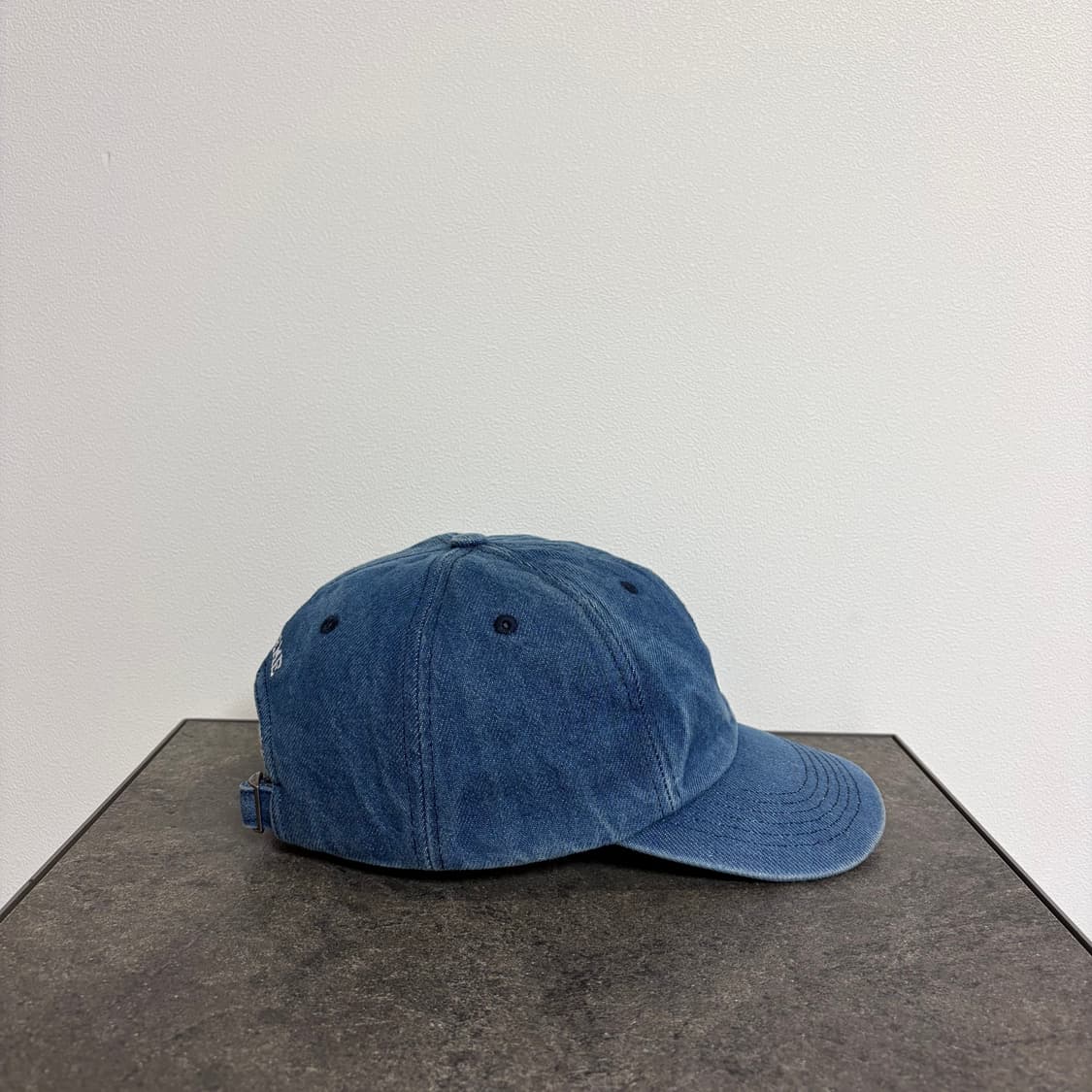 (OS) 슈프림 S로고 볼캡 모자 워시드 데님 상품이미지3