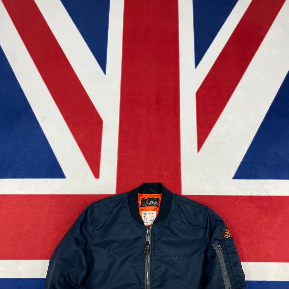 쇼트 ARMY TYPE-U MA-1 자켓 M  상품이미지2