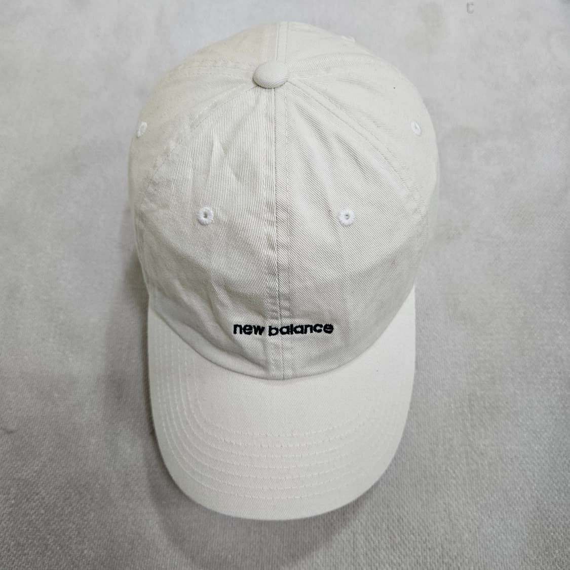 F 뉴발란스 6패널 리니어 로고 볼캡 0402Y 상품이미지1